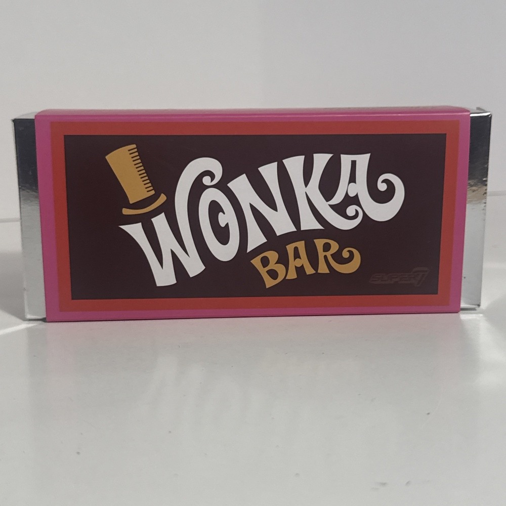 Willy Wonka and the Chocolate Factory Wonka Bar‎ ReAction Figure Open Box
